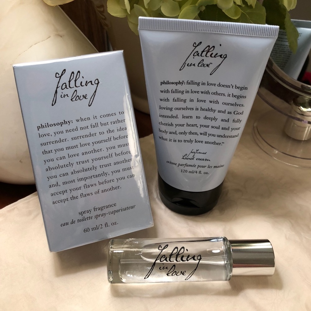 NEW Philosophy Falling In Love Perfume/Lotion Set